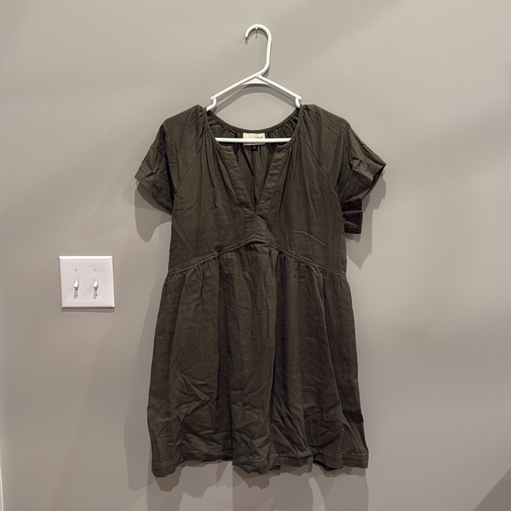 Army Green Dress